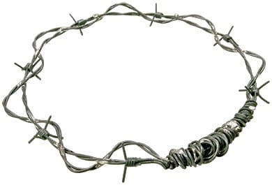 Quadro Vicious Circle Barbed Wire Linking Rings - thumbnail 3