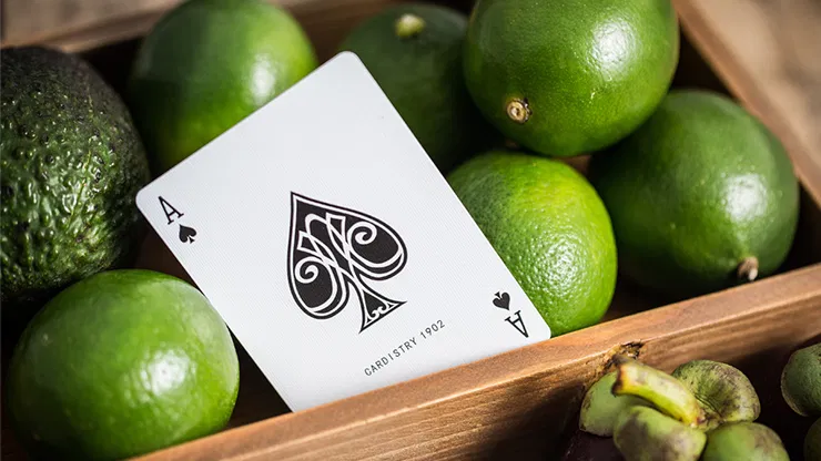 Quality Lime Green Bee Playing Cards - image 3