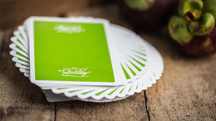 Quality Lime Green Bee Playing Cards - image 4
