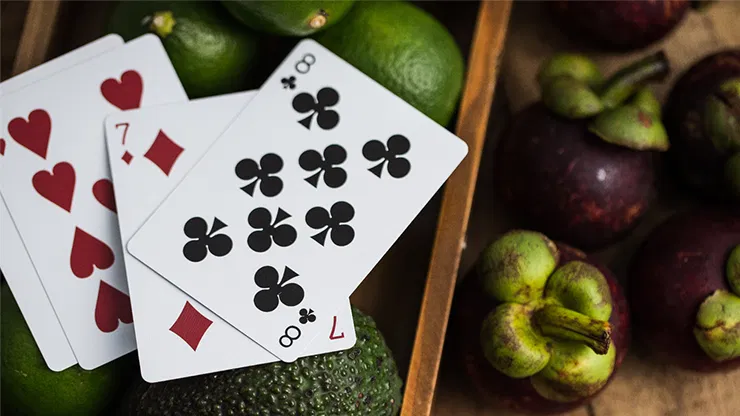 Quality Lime Green Bee Playing Cards - image 6