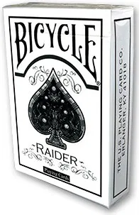 Raider Bicycle Deck White