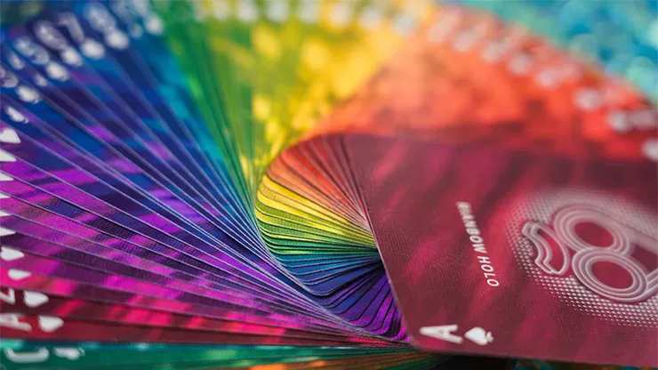 Rainbow HOLO Playing Cards - image 5