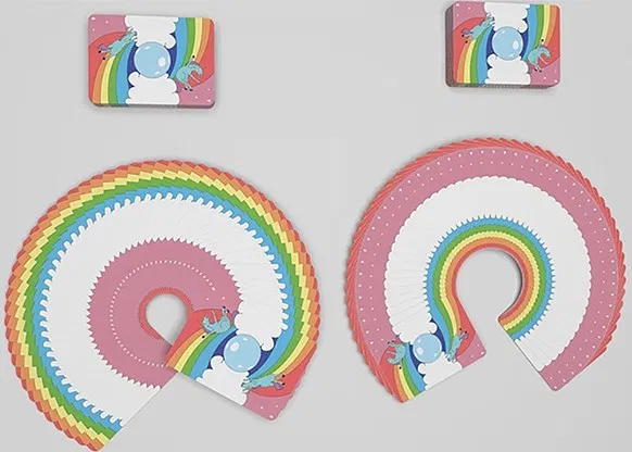 Rainbow Unicorn Fun Time Playing Cards - image 3