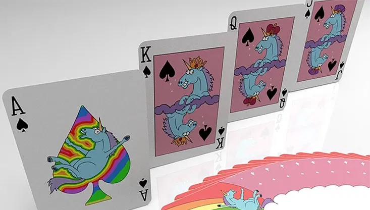 Rainbow Unicorn Fun Time Playing Cards - image 6