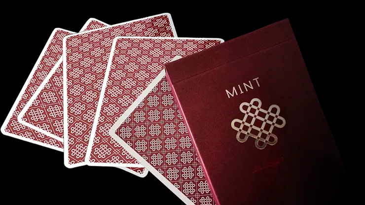 Raspberry Mint Playing Cards