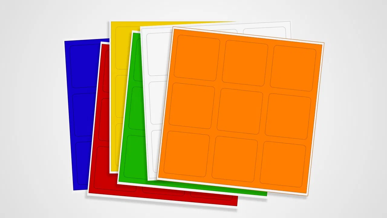 RD Regular Stickers