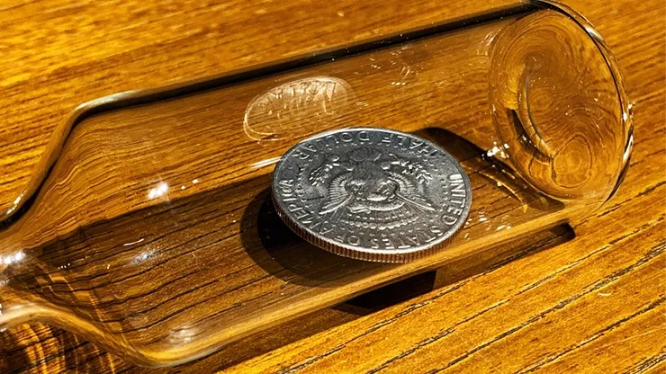 Real Coin in Bottle - image 1