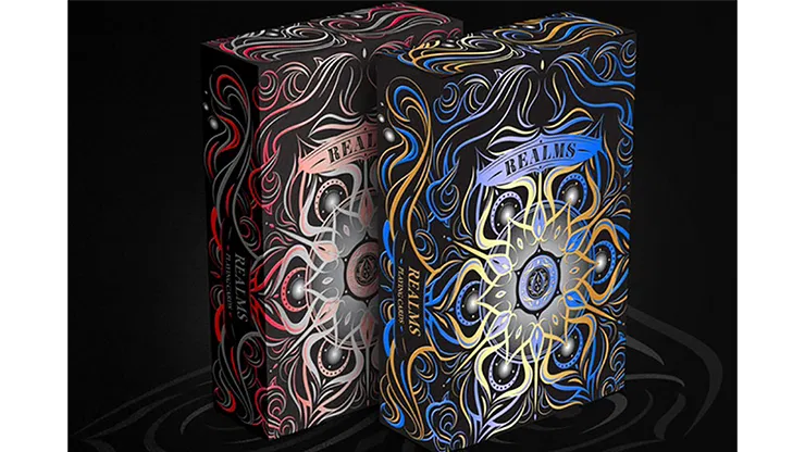 Realms Playing Cards (Red) - image 1