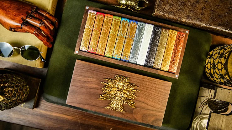 Rebirth Walnut Collector's Box Set Playing Cards - image 3