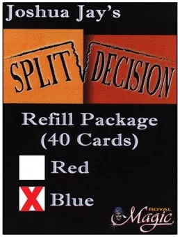 REFILL Blue for Split Decision