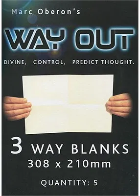 Refill for Way Out XII - 3 Way