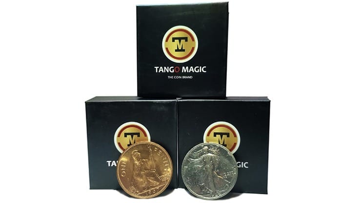 Scotch and Soda - Replica Walking Liberty/English Penny (Magnetic)