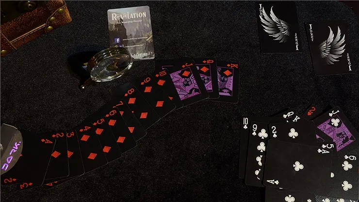Revelation Playing Cards (Black) - image 3