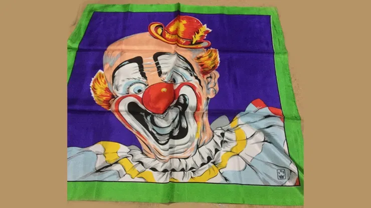 27in Rice Picture Silk (Circus Clown)