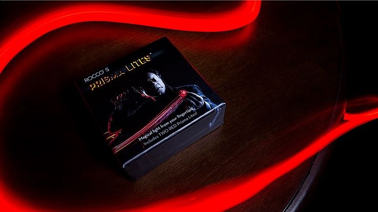 Rocco's SUPER BRIGHT Prisma Lites Pair (Red) - magic