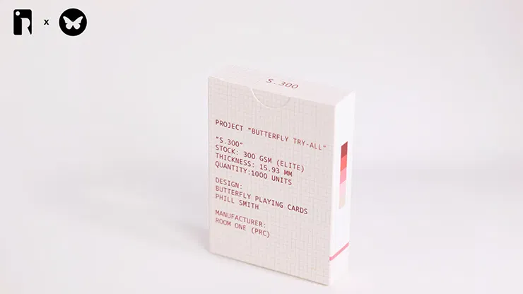 Room One X Butterfly Present Butterfly Try All Playing Cards - image 2