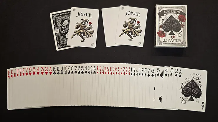 Rose Elites Old Masters Playing Cards - image 5