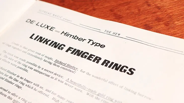 Routines with the Himber Type Linking Finger Ring - image 2