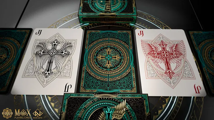 Royal Sanctuary Limited Emerald Playing Cards - image 2