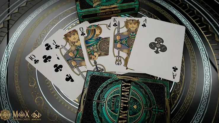 Royal Sanctuary Limited Emerald Playing Cards - image 5