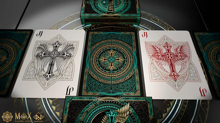 Royal Sanctuary Noble  Emerald Kings Playing Cards - image 2