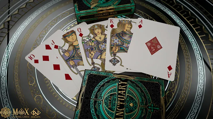 Royal Sanctuary Noble  Emerald Kings Playing Cards - image 4