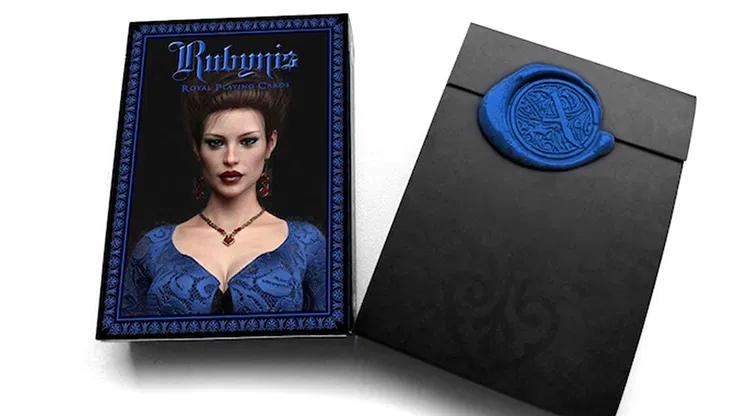 Rubynis Royal Playing Cards (Blue Wax Seal) - image 1