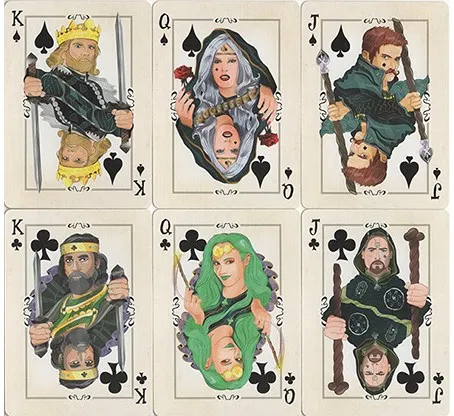 Bicycle Runic Royalty Playing Cards - image 3