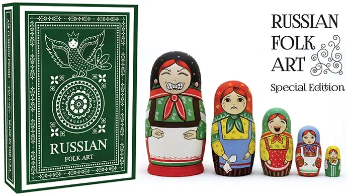 Russian Folk Art Playing Cards (Special Edition)