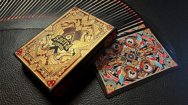 Sacred Legends Black Edition Playing Cards - image 1