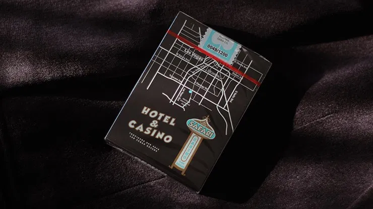 Safari Casino Black Playing Cards - image 1