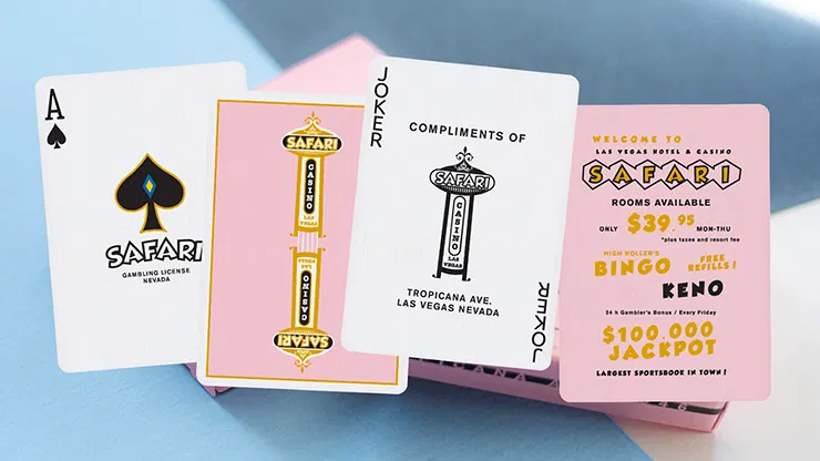 Safari Casino Pink Playing Cards - image 5