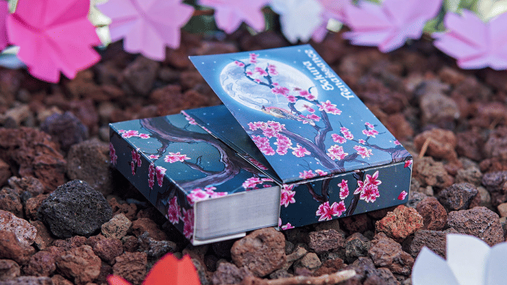 Sakura Renaissance 3D Pop-up Moonlight Edition Playing Cards - thumbnail 2