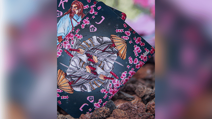 Sakura Renaissance 3D Pop-up Moonlight Edition Playing Cards - thumbnail 3