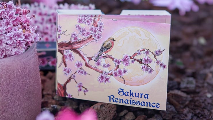 Sakura Renaissance 3D Pop-up Sunlight Edition Playing Cards - image 1