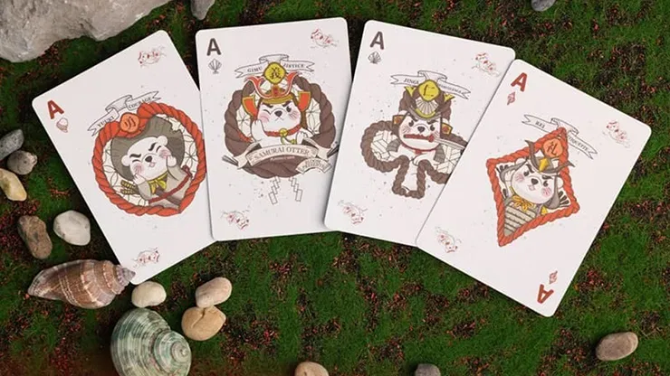 Samurai Otter Playing Cards - Hono Edition Playing Cards - image 6