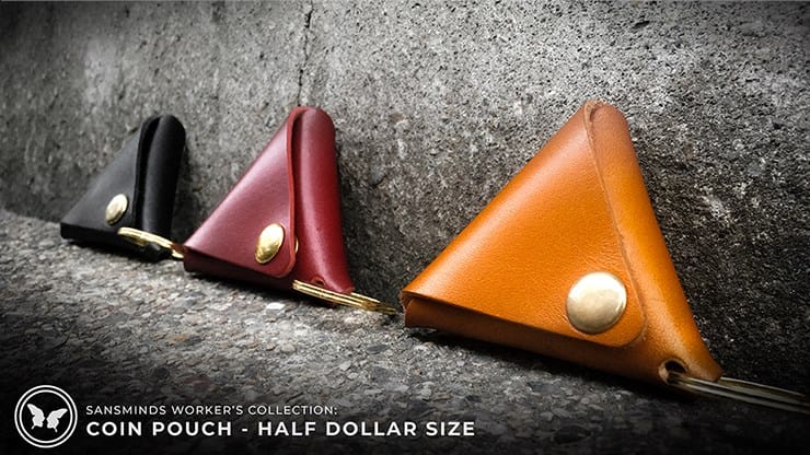 SansMinds Worker's Collection Leather Coin Pouch (Multiple Colors Available) - thumbnail 2