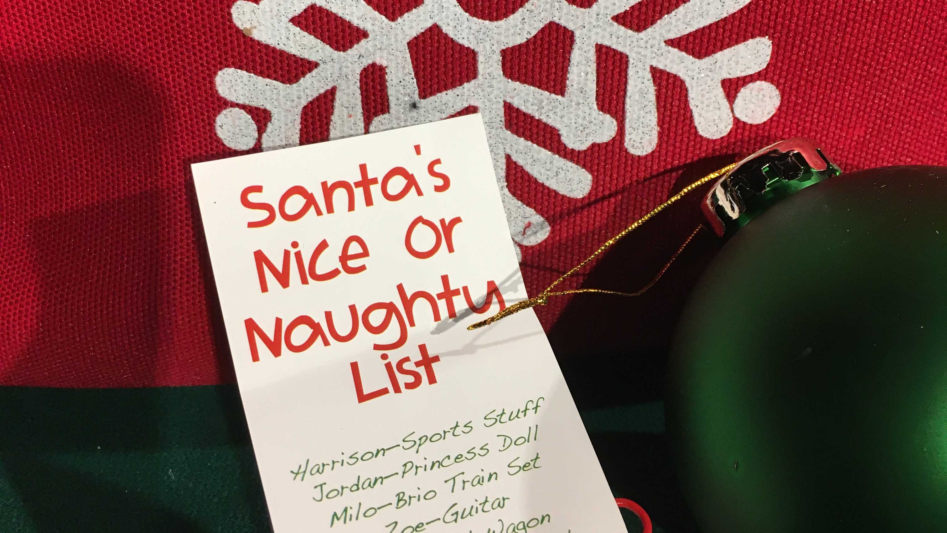 Santa's List Scott Green Vanishing Inc. Magic shop