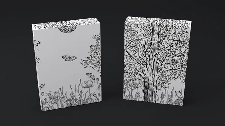 Scenic Edition Wild Garden Playing Cards - image 1
