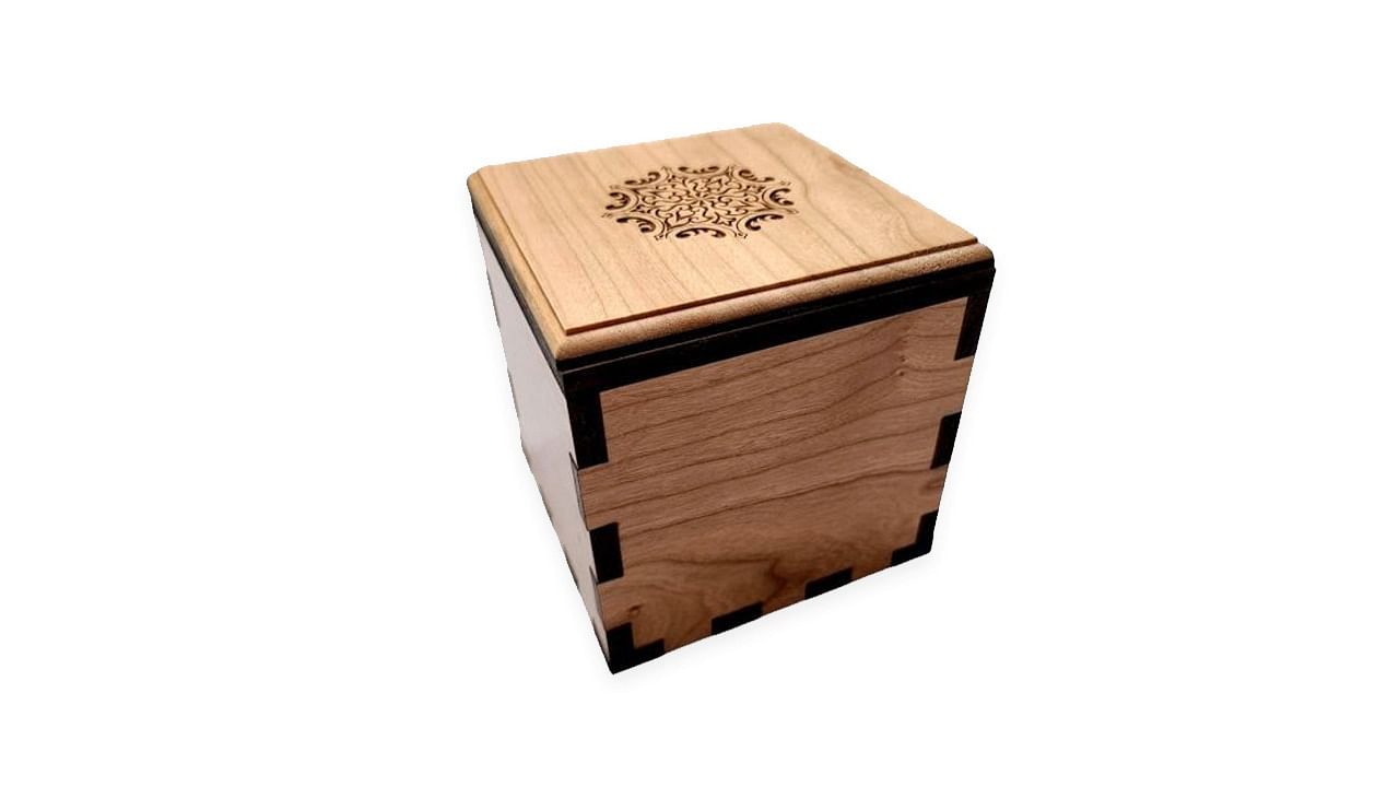 Secret Stash Box Wood Puzzle Box