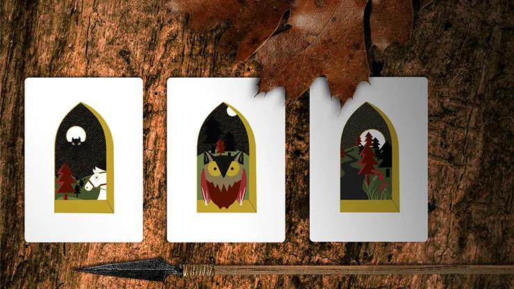 Secret Tale of Robin Hood Playing Cards (Black Owl Edition) - image 3