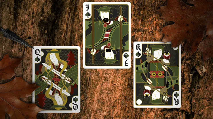 Secret Tale of Robin Hood Playing Cards (Black Owl Edition) - image 4