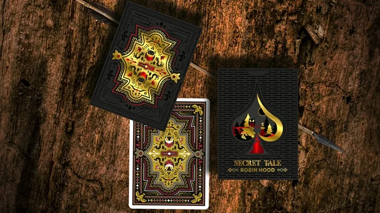 Secret Tale of Robin Hood Playing Cards (Black Owl Edition) - image 1