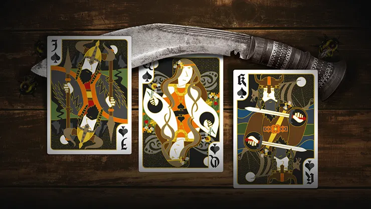 Secret Tale Ragnar MINI White Bee Playing Cards - image 5