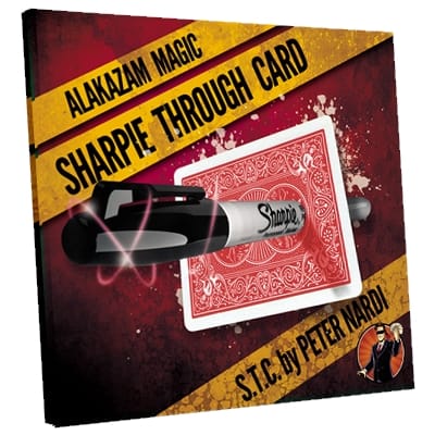 Sharpie Through Card Red