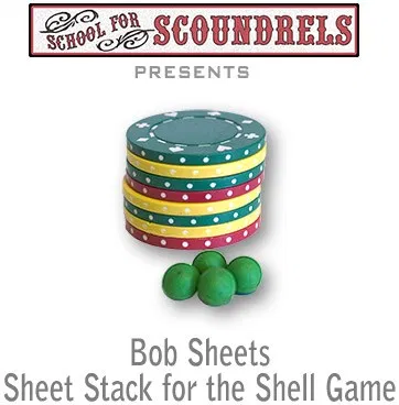 Sheets Poker Chip Stack