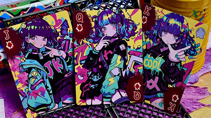 Shinjuku Spray Girls V1 Playing Cards - image 5