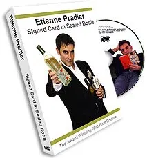 Signed Card in Sealed Bottle