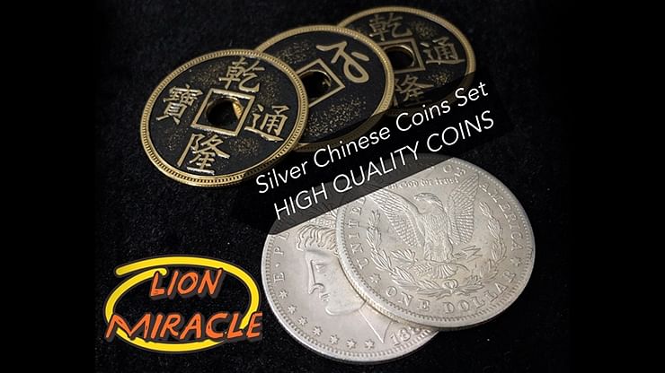 Silver Chinese Coins Set - magic