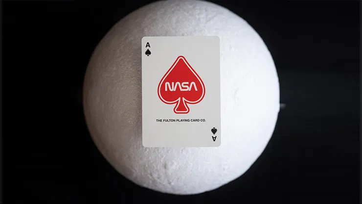 Silver Foil NASA Worm Playing Cards - image 4